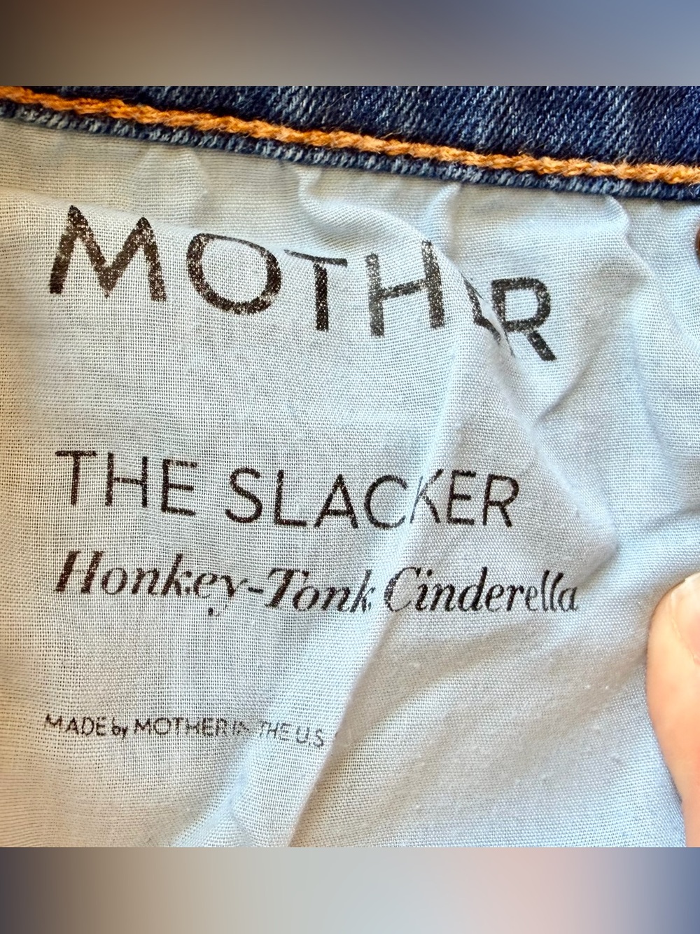 MOTHER The Slacker Jeans in Honky Tonk Cinderella - Picture 7 of 10